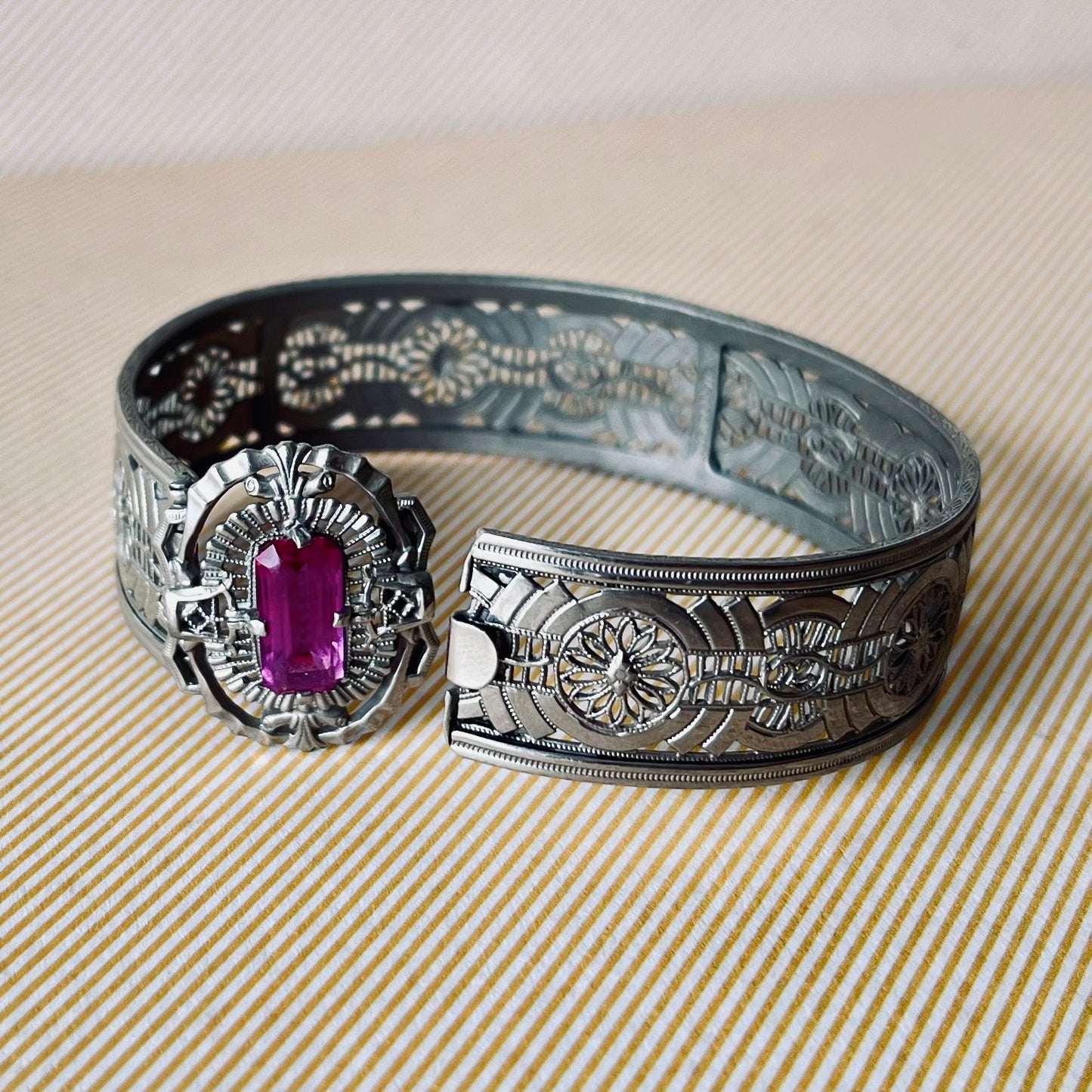 Art Deco Filigree Bracelet
