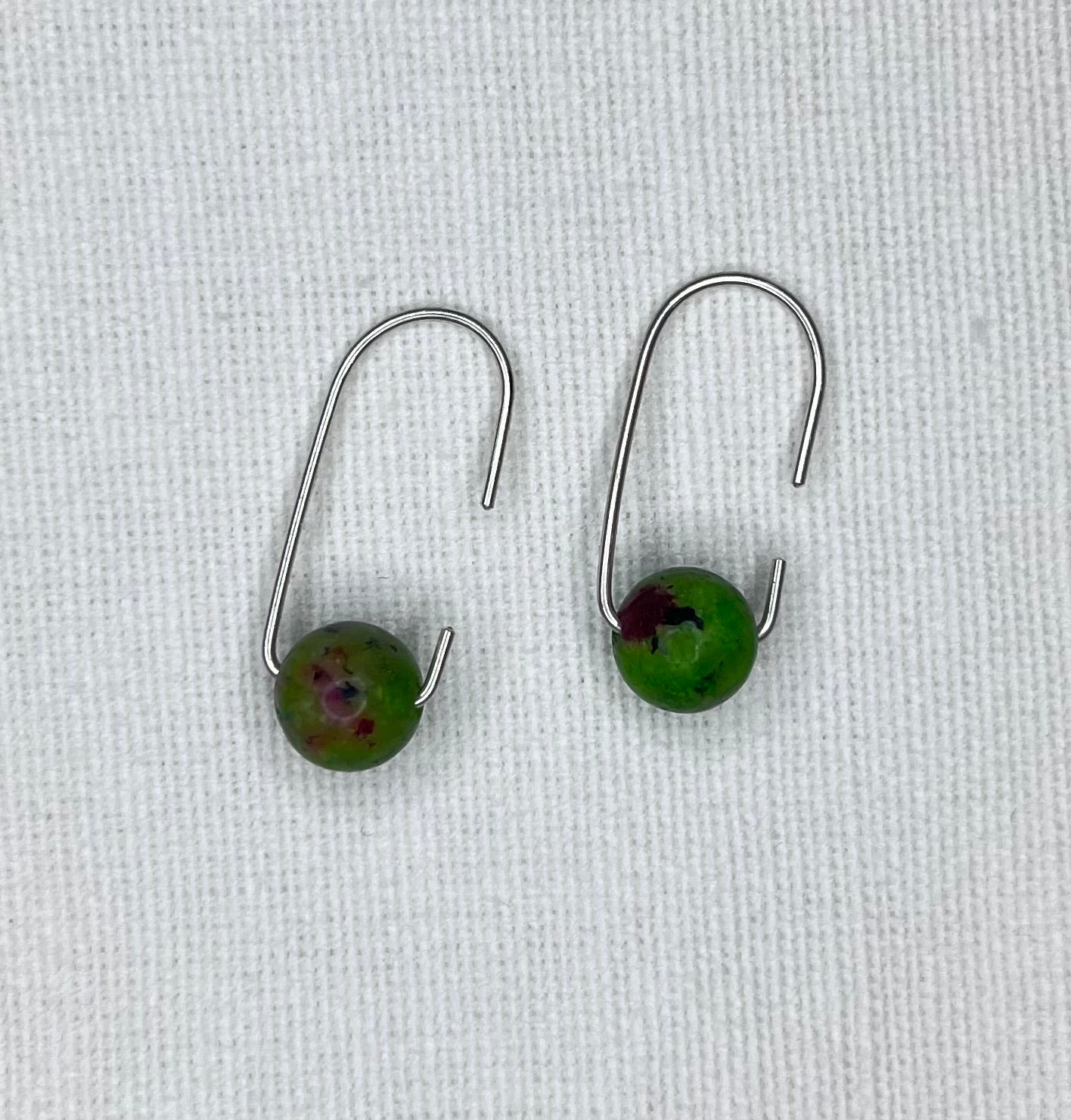Stone Dangle Earrings