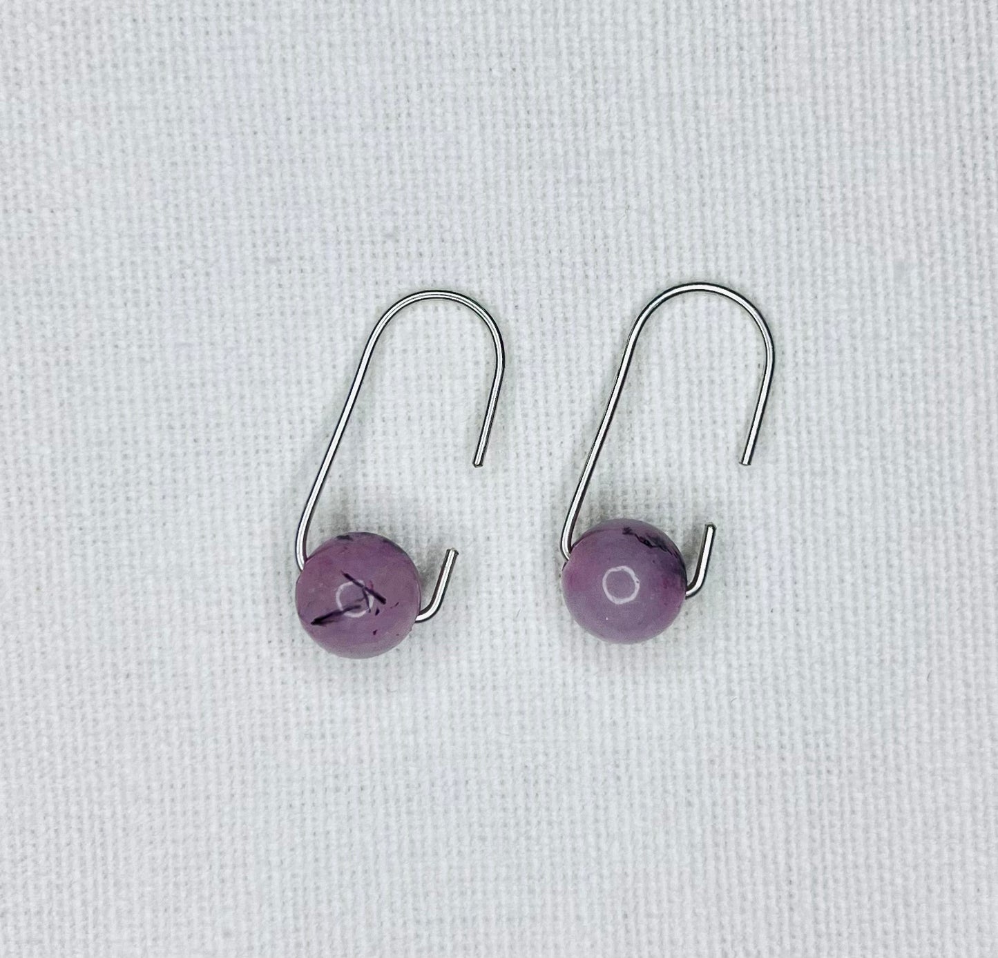 Stone Dangle Earrings