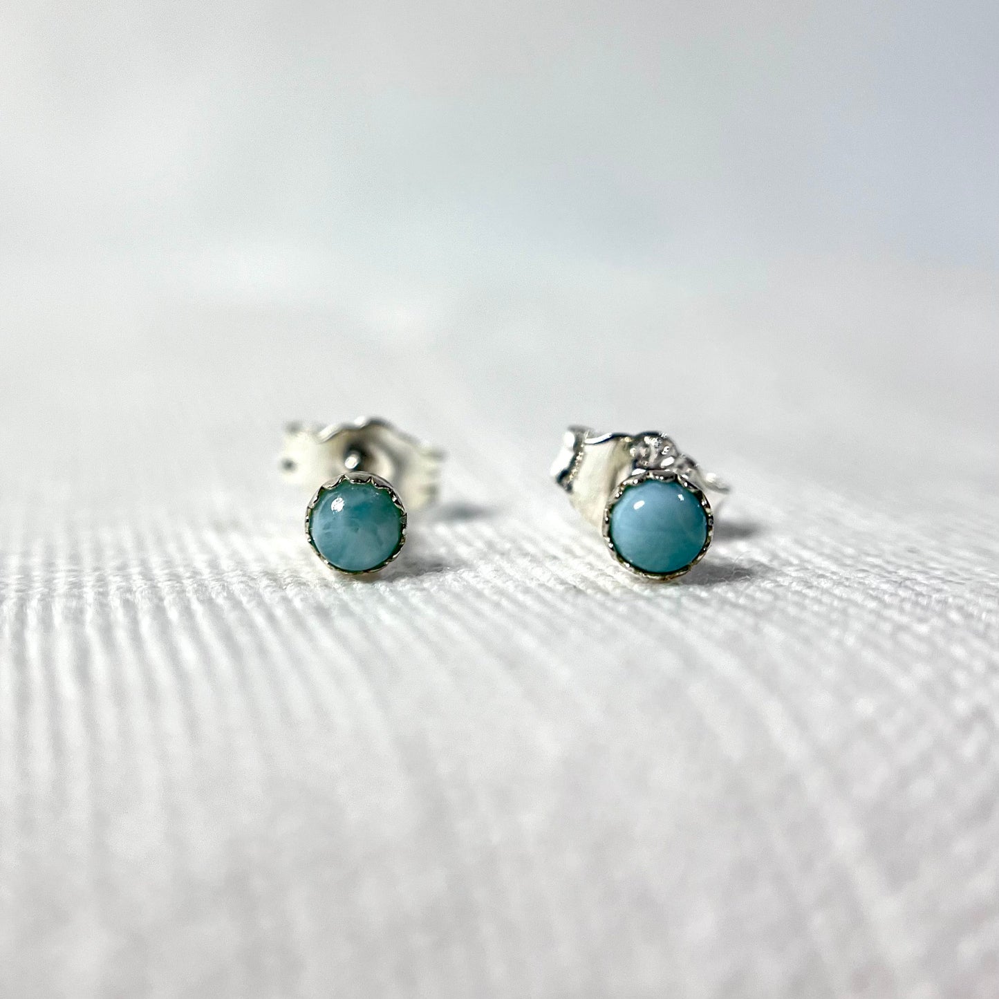 Larimar Studs