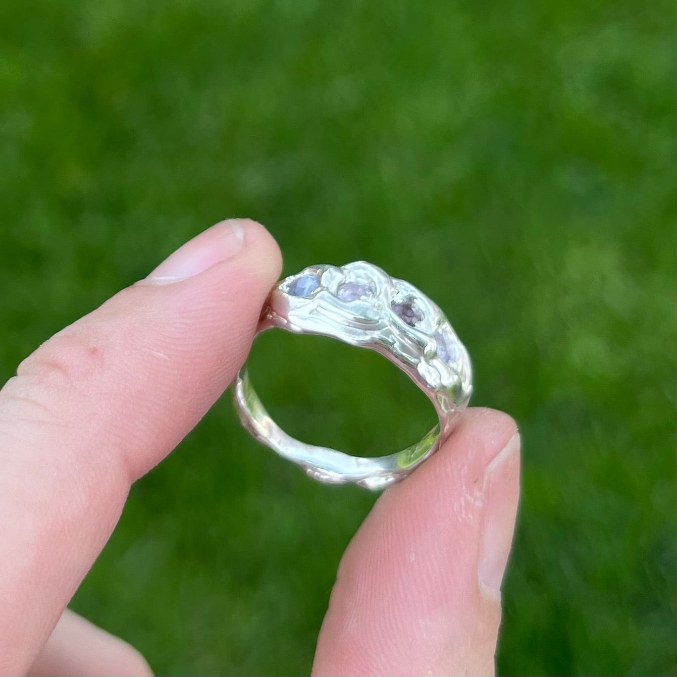 Sapphire Tide Ring
