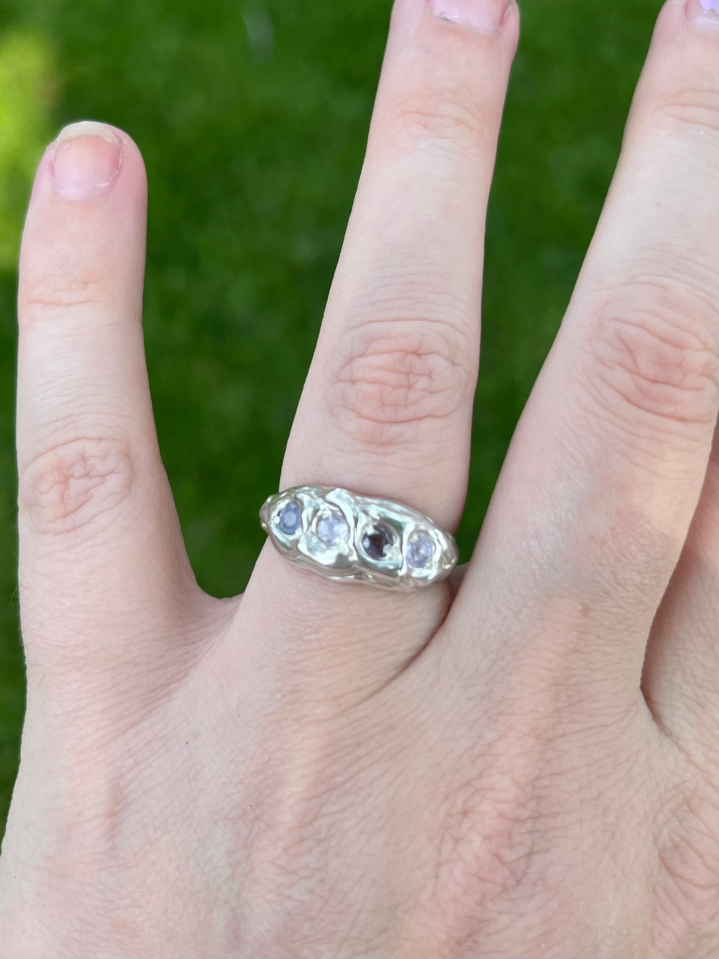 Sapphire Tide Ring