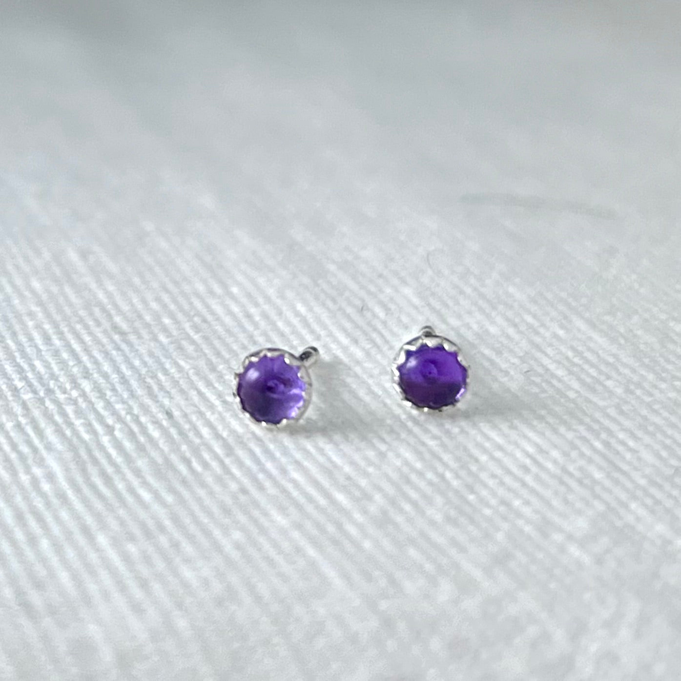 Petite Gemstone Studs
