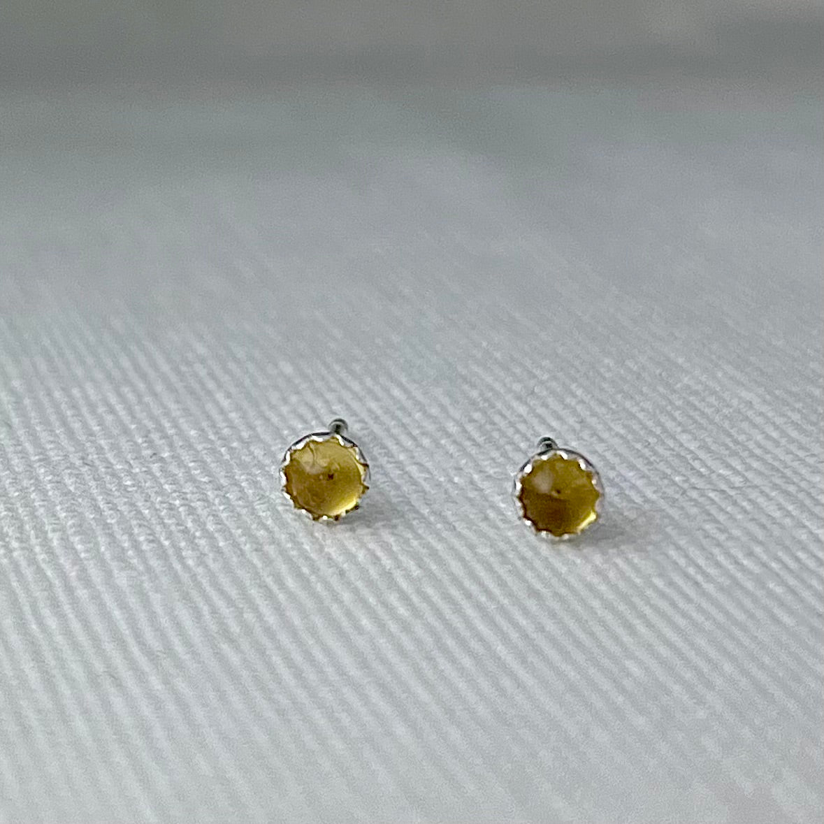 Petite Gemstone Studs
