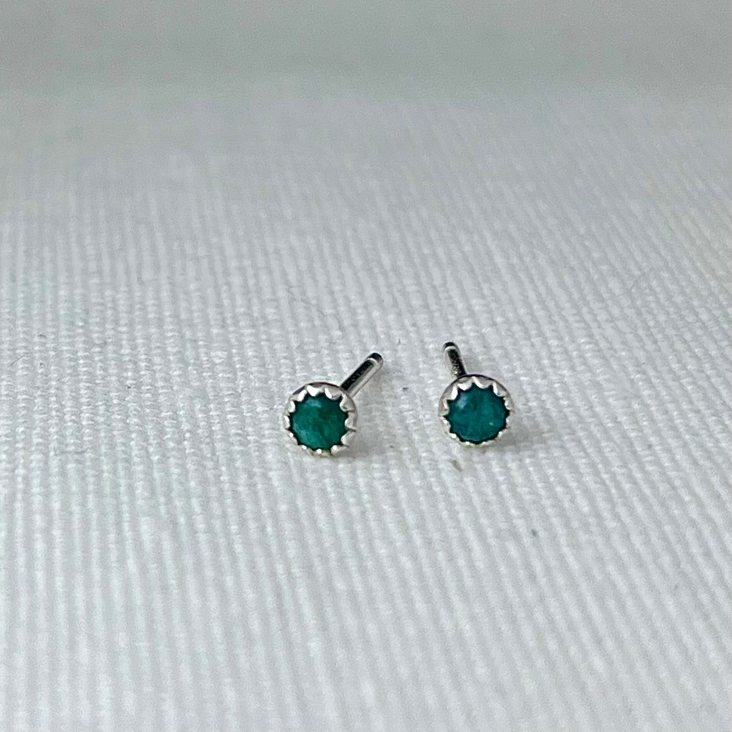 Petite Gemstone Studs