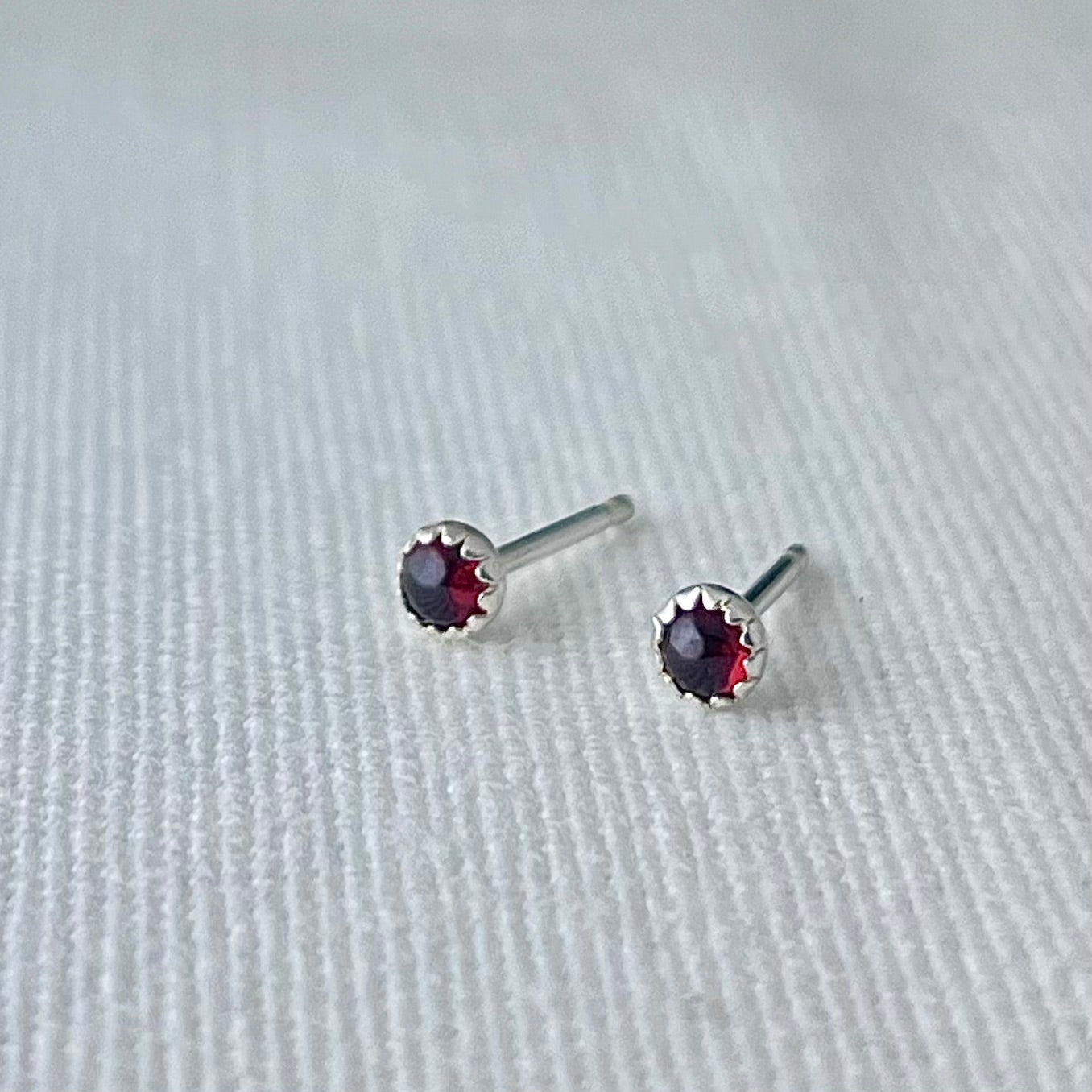 Petite Gemstone Studs