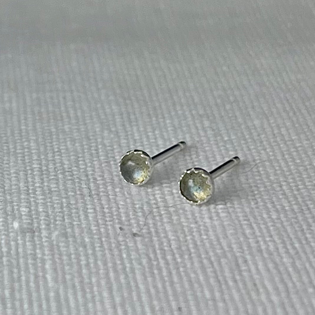 Petite Gemstone Studs