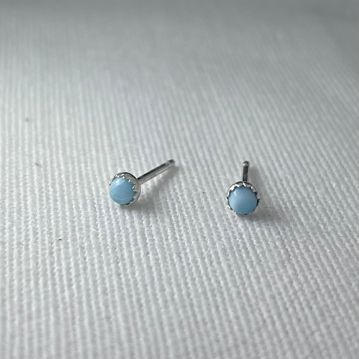 Petite Gemstone Studs