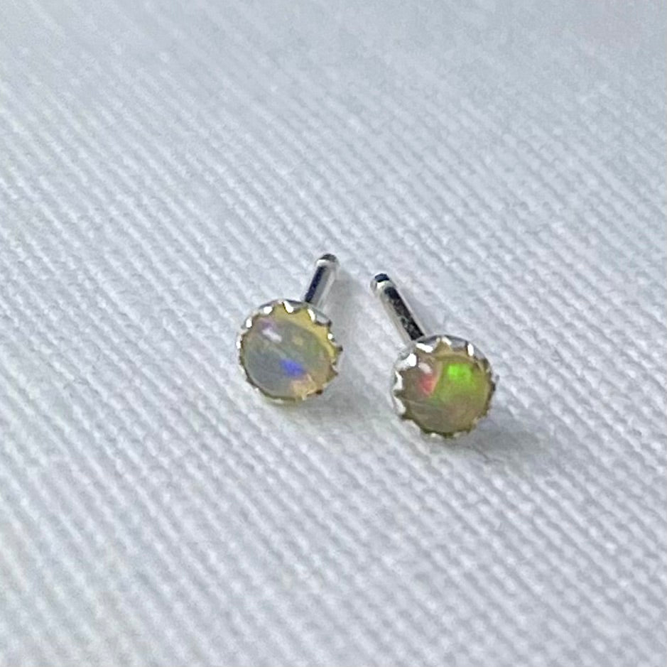 Petite Gemstone Studs