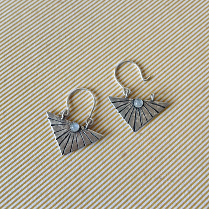 Moonstone Agatha Earrings