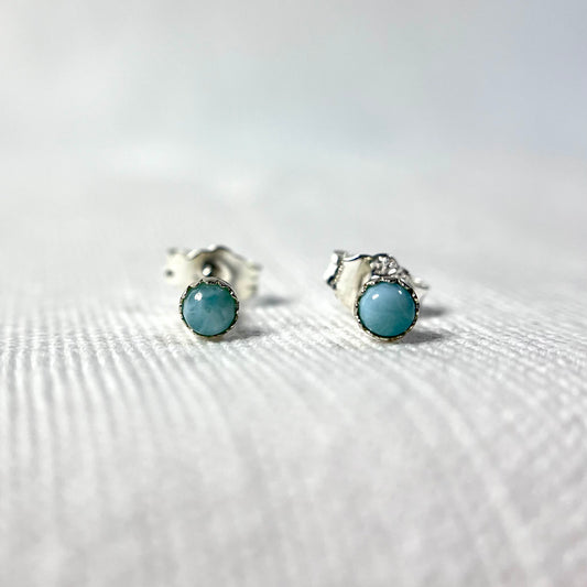 Larimar Studs