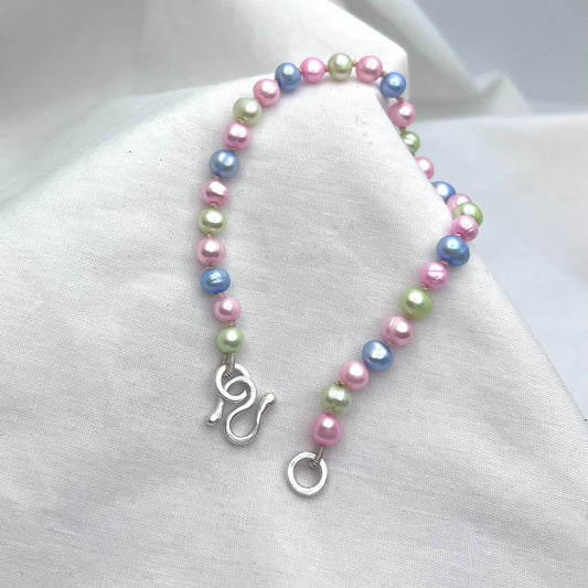 Pastel Pearl Bracelet