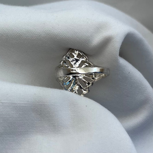 Ornate Cross Motif Ring