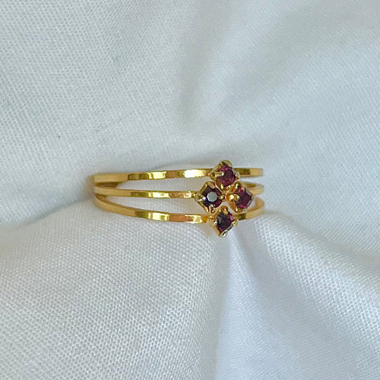 Tri-band Ring