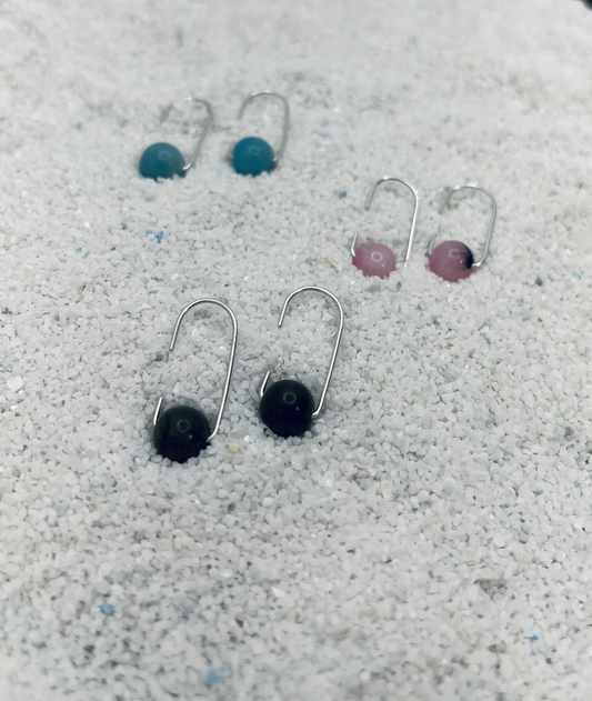 Stone Dangle Earrings