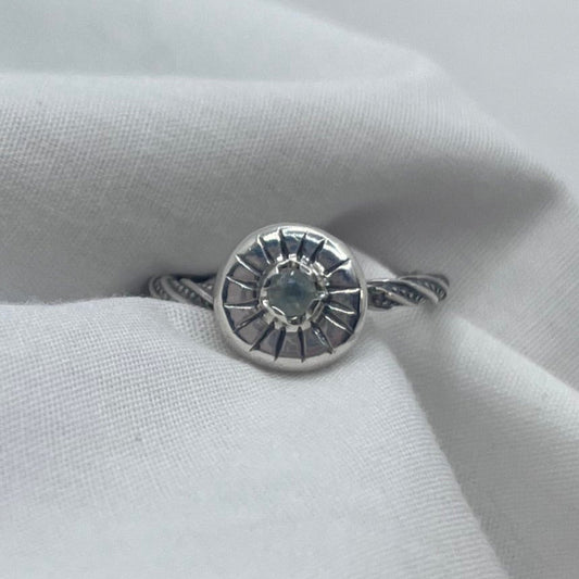 Milky Sapphire Ring