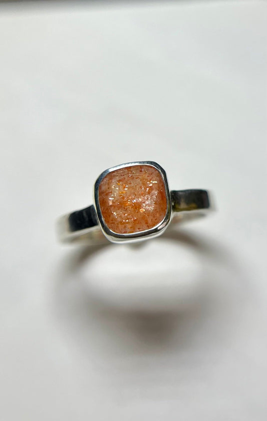 Confetti Sunstone Ring