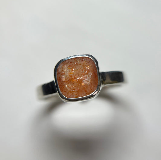 Confetti Sunstone Ring