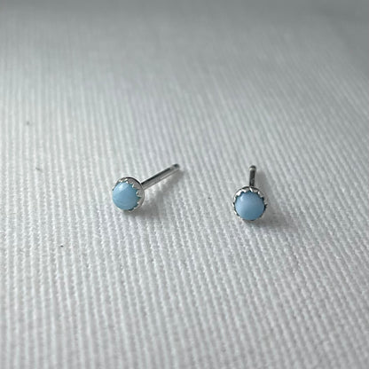 Petite Gemstone Studs