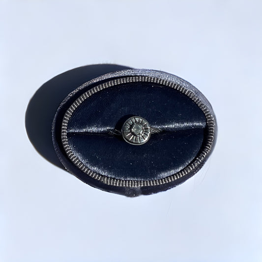 Milky Sapphire Ring