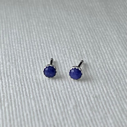 Petite Gemstone Studs