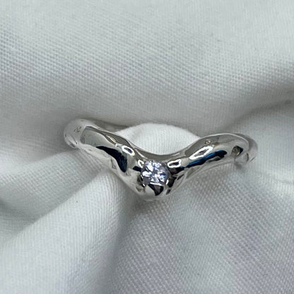 Sapphire Wishbone Ring